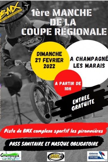 1ere manche Coupe régionale Champagné les Marais